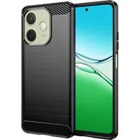 Custodia per Oppo A5 Pro 4G / A5 Pro, Techsuit, Carbonio, Nera — 3