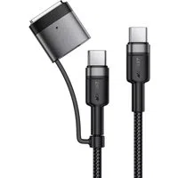 Cavo di Ricarica Acefast, USB-C - USB-C / MagSafe 3, 240W, 1.2m, Nero — 3