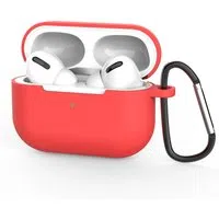 Custodia Techsuit Silicone Case per Apple AirPods Pro 3, Rossa — 3