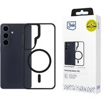 Custodia MagSafe per Samsung Galaxy S26 S942, 3MK, Satin Armor, Trasparente — 3
