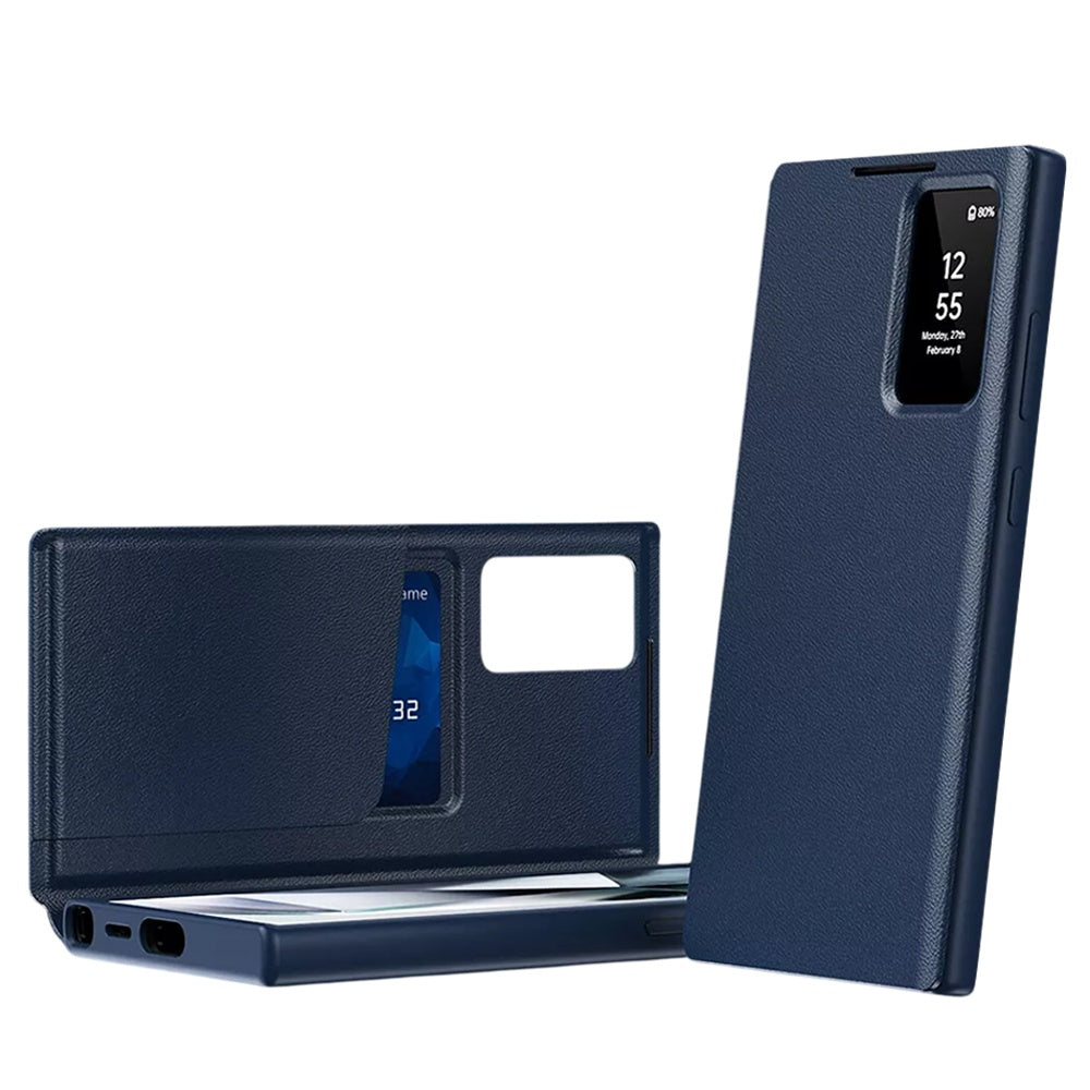 Techsuit Custodia per Samsung Galaxy S26 Ultra S948, Techsuit, SmartView, Blu