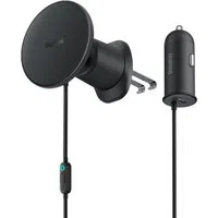 Caricatore Auto Wireless Baseus CW01, 15W, 1.67A, Nero C40141000111-00 — 3