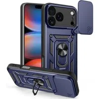 Custodia per Apple iPhone 17 Pro, Techsuit, CamShield, Blu — 3
