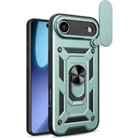 Custodia per Apple iPhone 17 Air, Techsuit, CamShield, Verde — 3