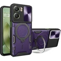 Custodia per Motorola Moto G06, Techsuit, CamGuard Pro, Viola — 3