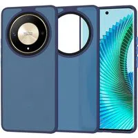 Custodia per Honor Magic6 Lite, Techsuit, HaloFrost, Blu Navy — 3