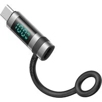 Adattatore Dati e Ricarica USB-C - USB-C McDodo OT-2620 Pigeon Display, Nero — 3