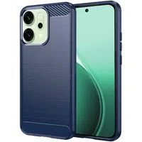 Custodia per Oppo Reno14, Techsuit, Carbonio, Blu — 3