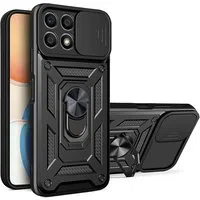 Custodia per Honor X8a, Techsuit, CamShield, Nera — 3