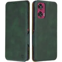 Custodia per Motorola Edge 50 Fusion, Techsuit, Safe Wallet Plus, Verde — 3