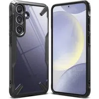 Custodia per Samsung Galaxy S24 S921, Ringke, Fusion X, Nera — 3