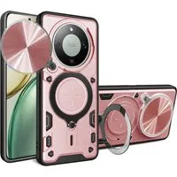 Custodia per Honor Magic8 Lite, Techsuit, CamGuard Pro, Rosa Dorato — 3