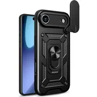 Custodia per Apple iPhone 17 Air, Techsuit, CamShield, Nera — 3