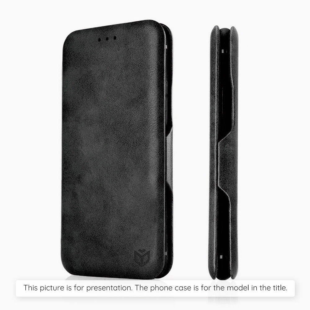 Techsuit Custodia per Samsung Galaxy S25 FE, Techsuit, Safe Wallet Plus, Nera