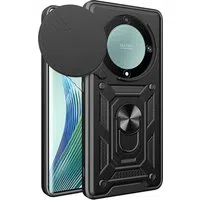 Custodia per Honor Magic5 Lite, Techsuit, CamShield, Nera — 3