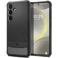 Custodia per Samsung Galaxy S24 S921, Spigen, Rugged Armour, Nero ACS07346 — 3