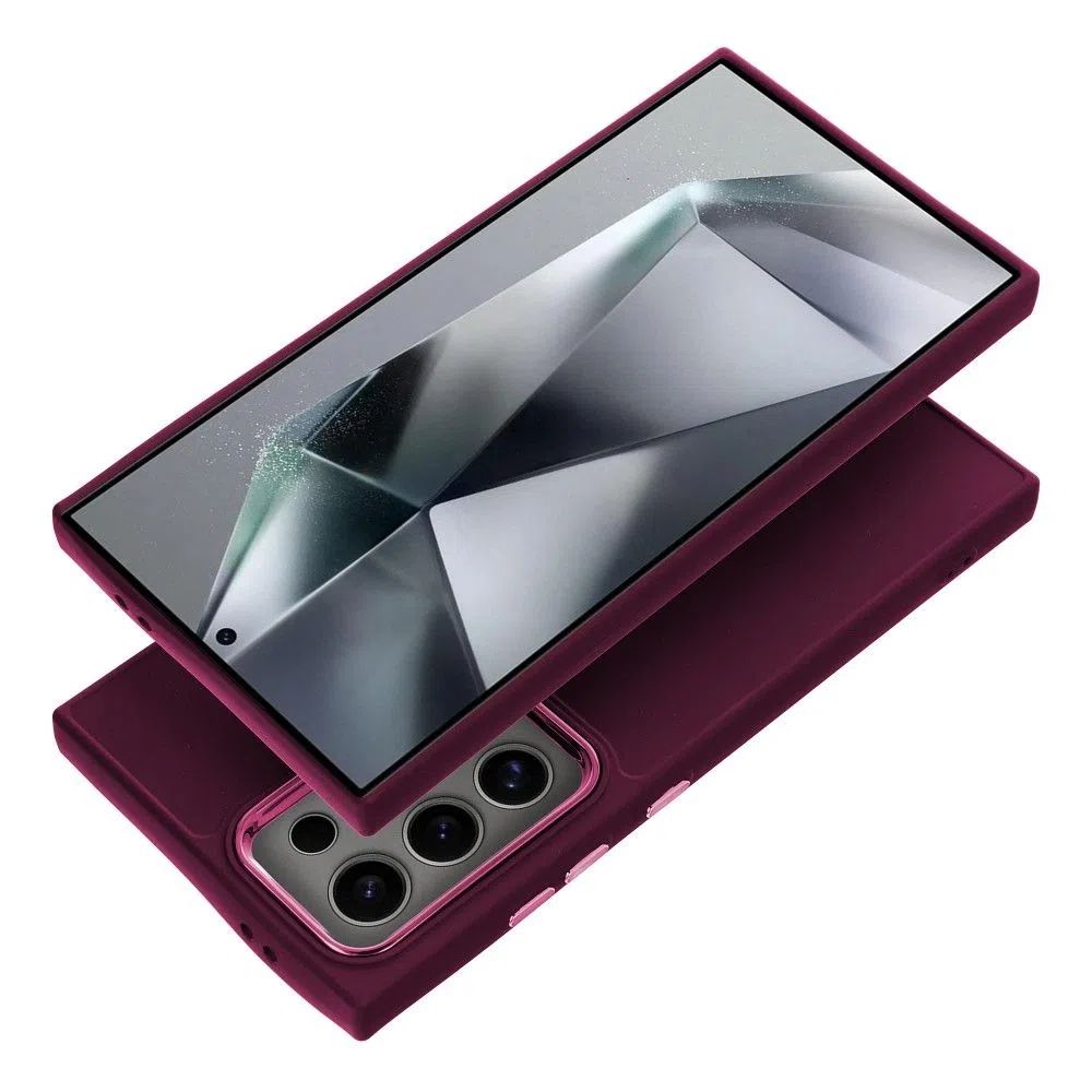 Custodia per Samsung Galaxy S24 FE S721, OEM, Frame, Viola — 2