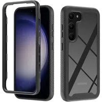 Custodia per Samsung Galaxy S23 S911, Techsuit, Defense360 Pro, Nera — 3