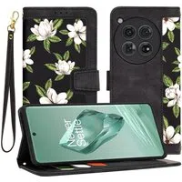 Custodia per OnePlus 12, Techsuit, FlipCraft, Nera — 3