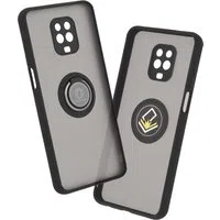 Custodia per Xiaomi Redmi Note 9S / Note 9 Pro / Note 9 Pro Max, Techsuit, Glinth, Nera — 3