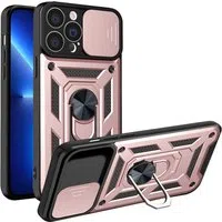 Custodia per Apple iPhone 13 Pro, Techsuit, CamShield, Rosa — 3