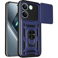 Custodia per Xiaomi Poco X8 Pro, Techsuit, CamShield, Blu — 3