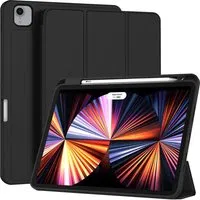 Custodia per Apple iPad Pro 11 (2022) / Pro 11 (2021) / Pro 11 (2020) / Pro 11 (2018), Techsuit, Flex Trifold, Nera — 3
