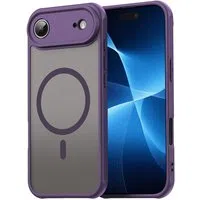 Custodia MagSafe per Apple iPhone 17 Air, Techsuit, HaloFrost II, Viola — 3