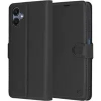Custodia per Samsung Galaxy A06 A065, Techsuit, Leather Folio, Nera — 3