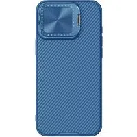 Custodia MagSafe per Apple iPhone 16 Pro Max, Nillkin, CamShield Prop, Blu — 3