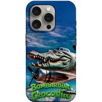Custodia per Apple iPhone 12 / 12 Pro, Perfect Case, Italian Brainrot Bombardino Crocodilo, Multicolore — 3