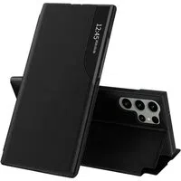 Custodia per Samsung Galaxy S24 Ultra S928, Techsuit, eFold, Nera — 3