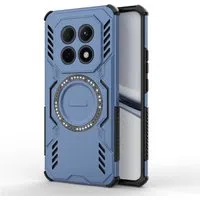 Custodia MagSafe per Xiaomi Poco M8 / Redmi Note 15 5G, Techsuit, ArmorMag, Blu — 3