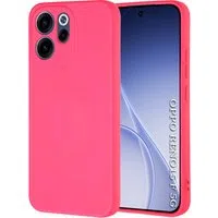 Custodia per Oppo Reno15 FS / Reno15 F, Techsuit, SoftFlex, Rosa Scuro — 3