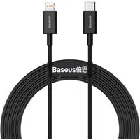 Cavo dati e ricarica USB-C - Lightning Baseus Serie Superiore, 20W, 2m, nero CATLYS-C01 — 3