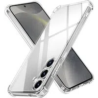 Custodia per Samsung Galaxy S24 S921, Techsuit, Shockproof Clear, Trasparente — 3