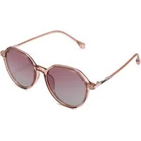 Occhiali da Sole Donna Techsuit 2203, Polarizzati, Protezione UV, Marrone — 3