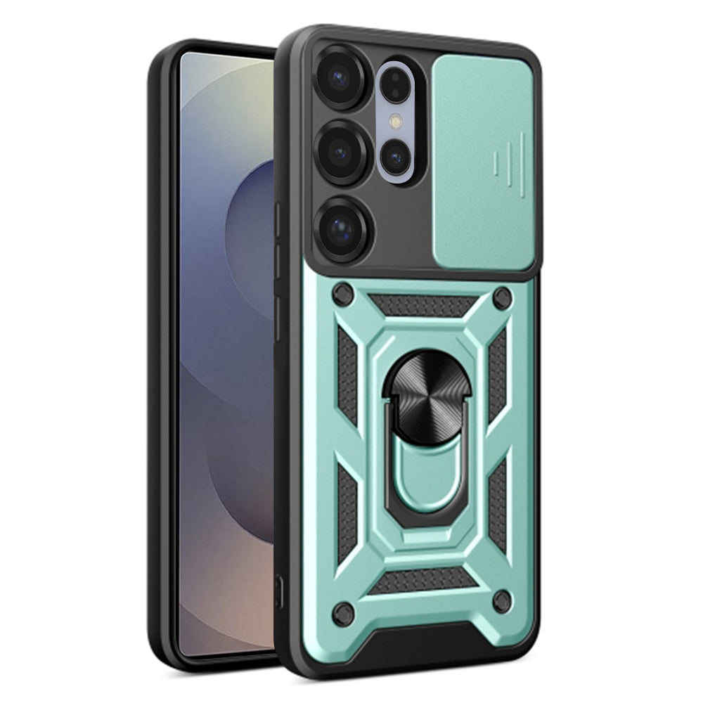 Techsuit Custodia per Samsung Galaxy S25 Ultra S938, Techsuit, CamShield, Verde
