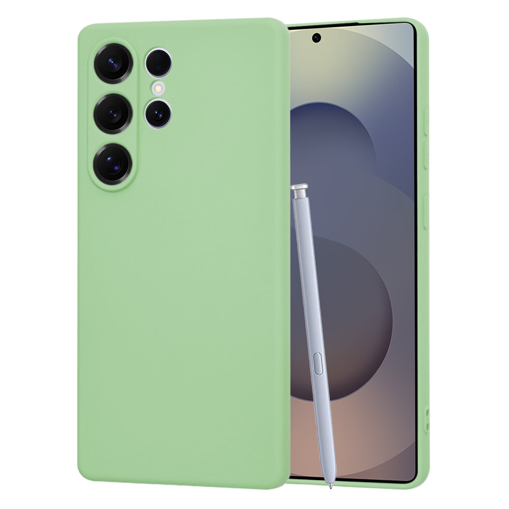 Techsuit Custodia per Samsung Galaxy S25 Ultra S938, Techsuit, SoftFlex, Verde Chiaro