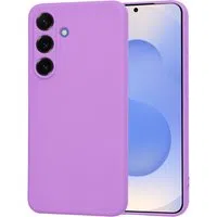 Custodia per Samsung Galaxy S25 S931, Techsuit, SoftFlex, Viola — 3