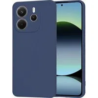 Custodia per Xiaomi Redmi Note 14 4G (Standard), Techsuit, SoftFlex, Blu scuro — 3