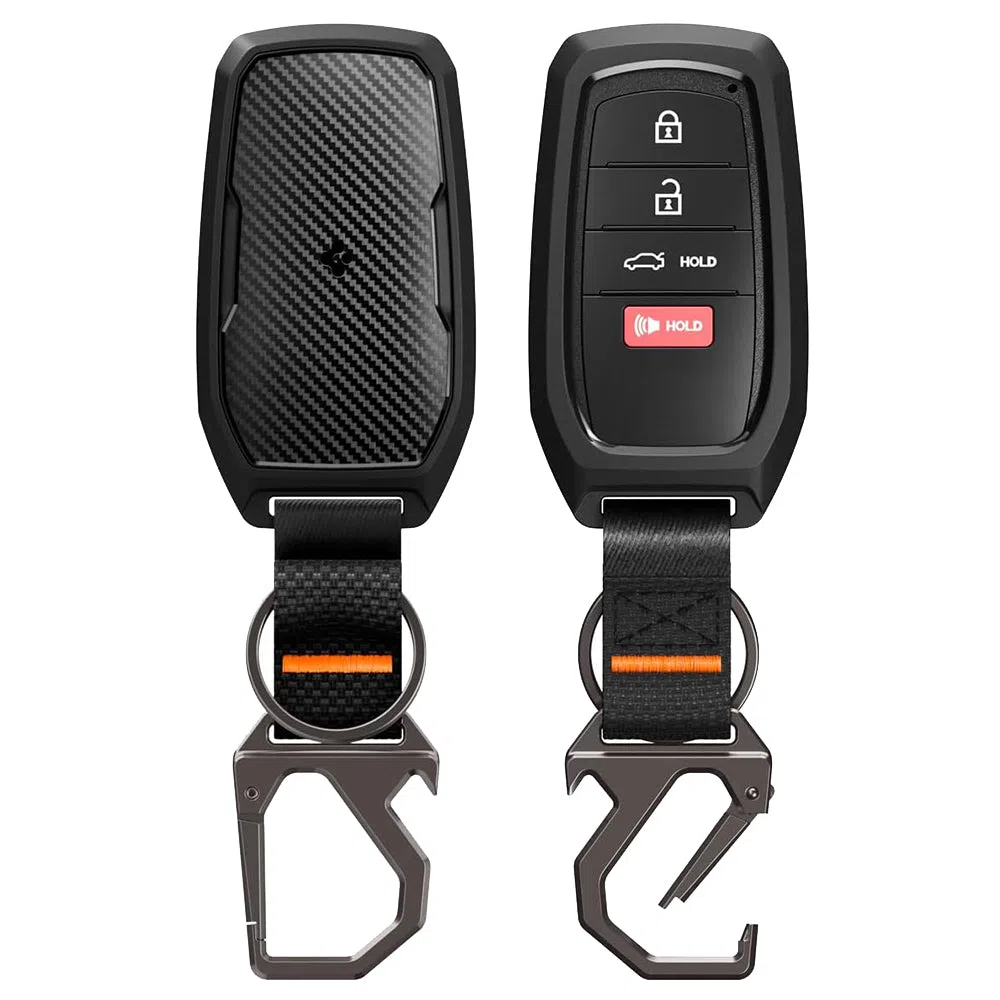Custodia Chiavi Auto Spigen TK100 per Toyota Smart, Nera ACS11366 — 2