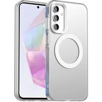 Custodia MagSafe per Samsung Galaxy A35 5G A356, Techsuit, CandyCase, Bianca — 3