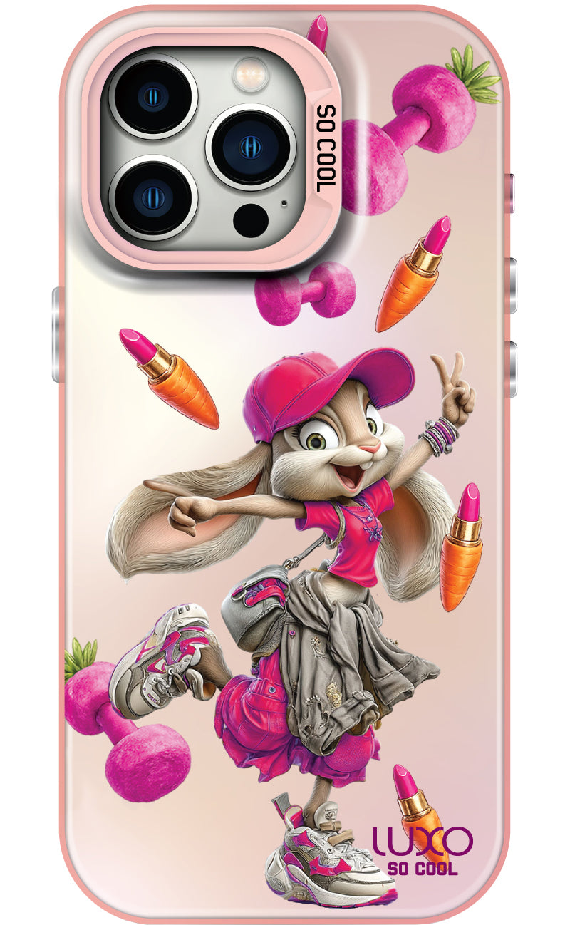 LUXO So CooL Custodia per Samsung Galaxy S26 S942, LUXO So CooL, ArcadiA Rabbit, Multicolore