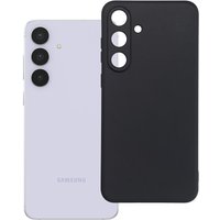 GSMnet Custodia per Samsung Galaxy S25 FE, OEM, Opaca, Nera — 2