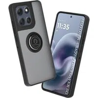 Custodia per Motorola Moto G86 Power, Techsuit, Glinth, Nera — 3