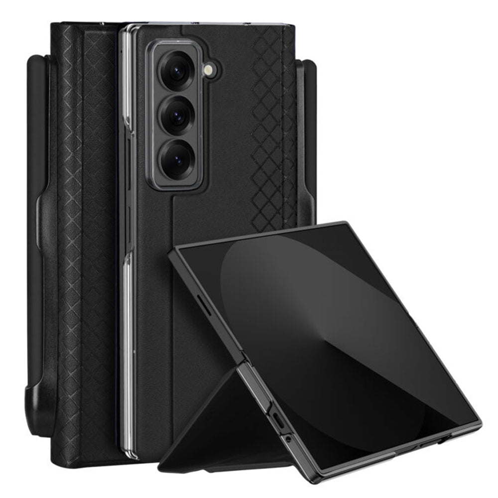 DUX DUCIS Custodia per Samsung Galaxy Z Fold Special, DUX DUCIS, Bril (con portapenne), Nera