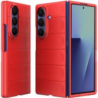 Techsuit Custodia per Samsung Galaxy Z Fold7 F966, Techsuit, Magic Shield, Rossa — 2