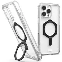 Custodia MagSafe per Apple iPhone 16 Pro, Urban Armor Gear, Plyo XTE, Nera Trasparente — 3