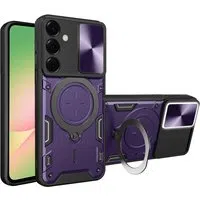 Custodia per Samsung Galaxy A57 5G, Techsuit, CamGuard Pro, Viola — 3